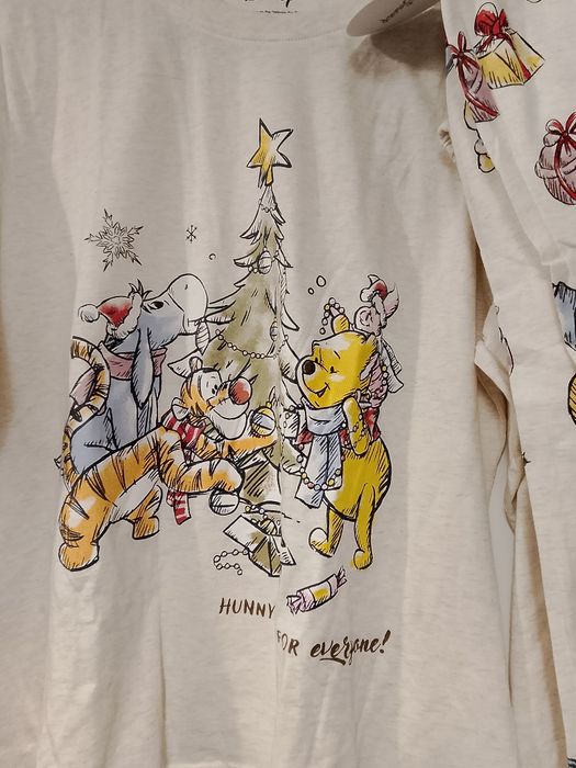 Piżama,piżama damska,Kubuś Puchatek, Disney,zimowa, świąteczna