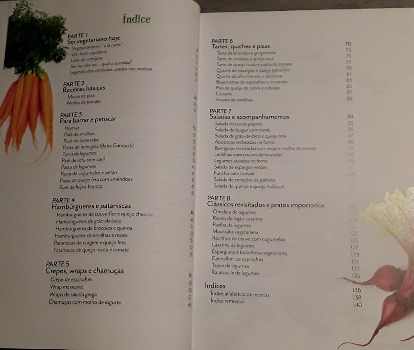 Livro: Receitas vegetarianas, Deco Proteste