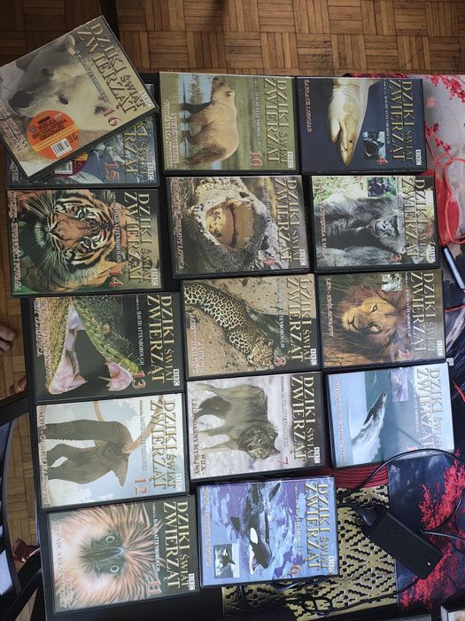 Duża kolekcja filmów DVD 100+ sztuk. Kinoteka dziennika BBC, Klasyka Bajki