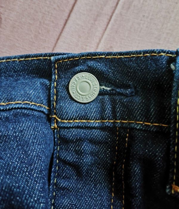 Оригинальные Levi's 512 Slim Taper — Тёмно-синий Индиго (Strong)