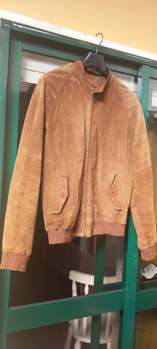 Blusão homem em pele