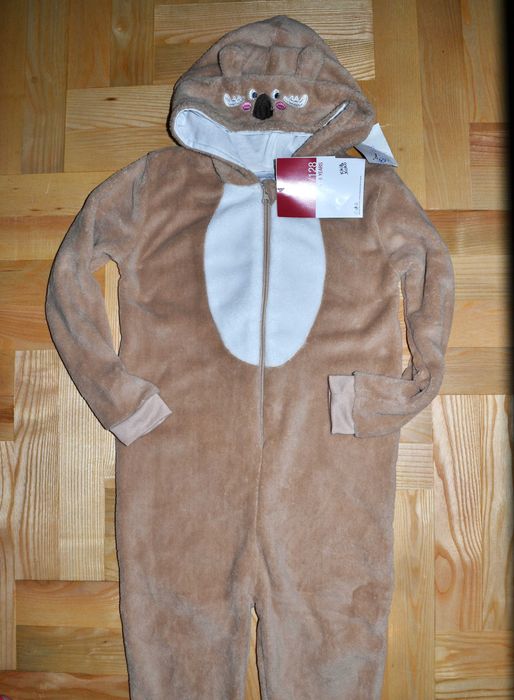 5^ Miś Niedźwiedź  strój przebranie piżama 5/6 Lat_110/116 cm