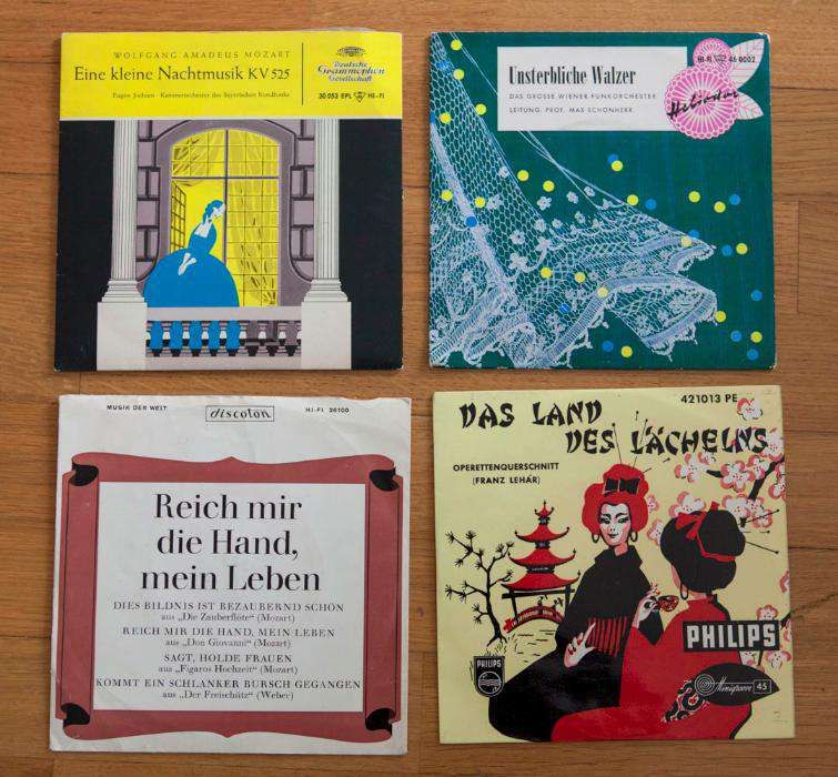 45 RPM Vinyl Singles - Classical - Philips - Deutsche Grammophon