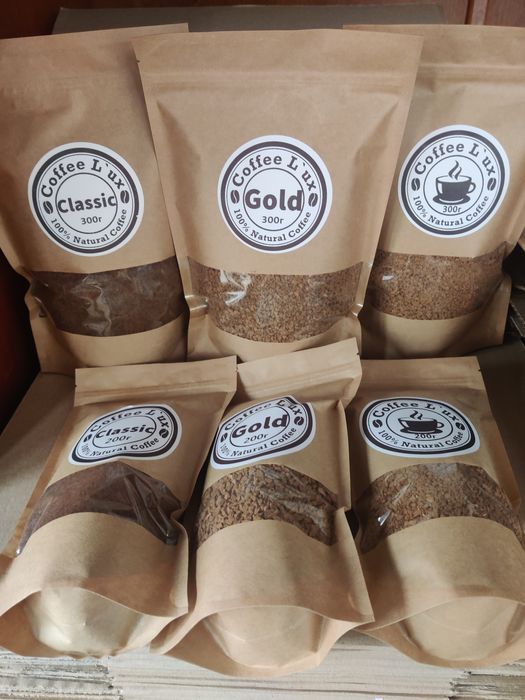 Кава розчинна, сублімована, гранульована.