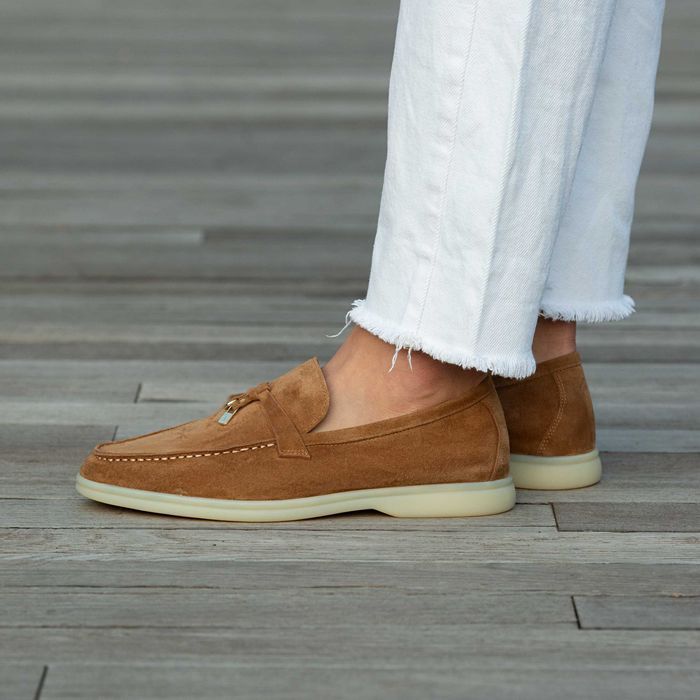Лофери Loro Piana Brown premium