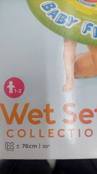 Intex nadmuchiwane siedzenie kółko fotelik