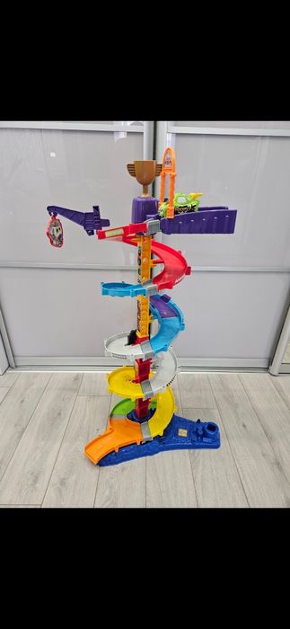 Автотрек Vtech Tut Tut Baby Flitzer 2-в-1 турбо-вежа 80-535004