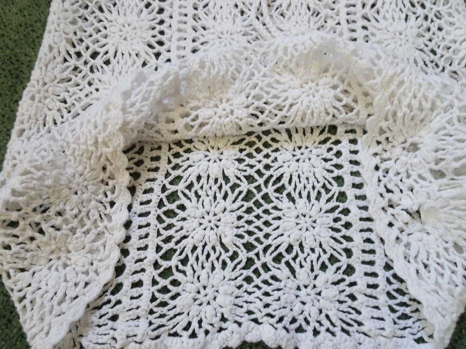 Orsay Biały top Szydełkowy Ażurowy 40 42