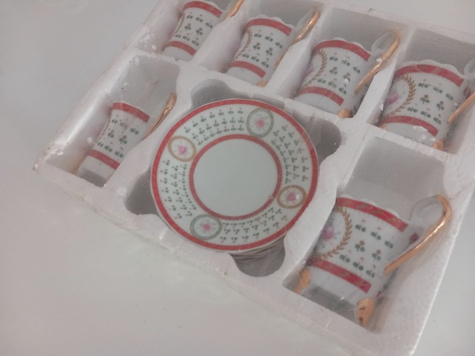 Chávenas de café/chá com pires