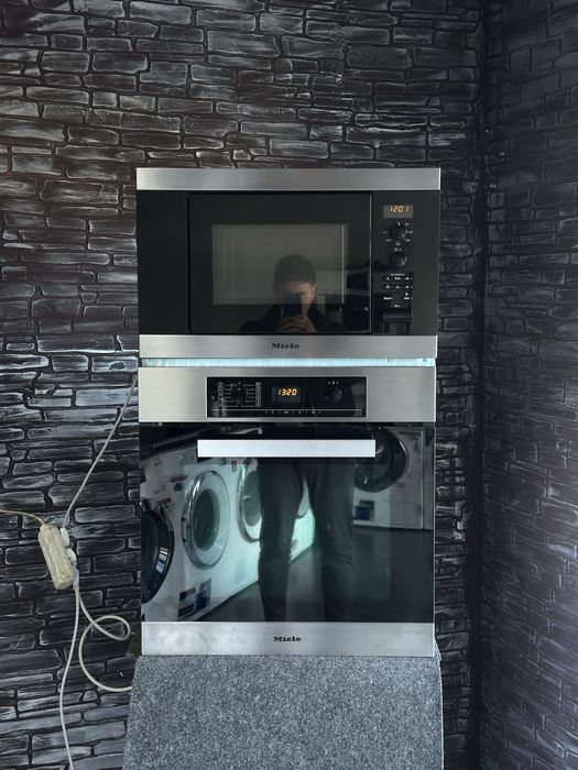 Комплект!Духовка,Духова шафа+Мікровхильовка Miele H 5240 | m 8160