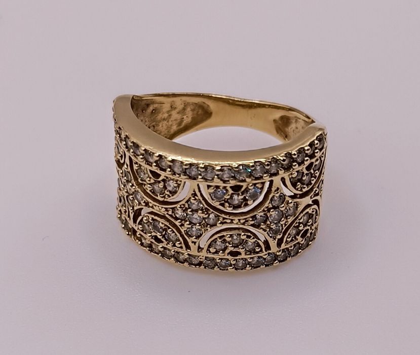 Złoty pierścionek - SPOKO Lombard Pabianice skup złota