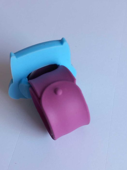 Детские часы Wacky Watch, сова.Цвет голубой.Браслет на любой размер.