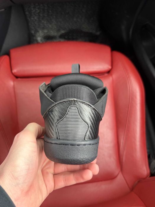 (ОПЛАТА ПІСЛЯ ОГЛЯДУ)Lanvin Curb Sneakers Black Менш Дуті