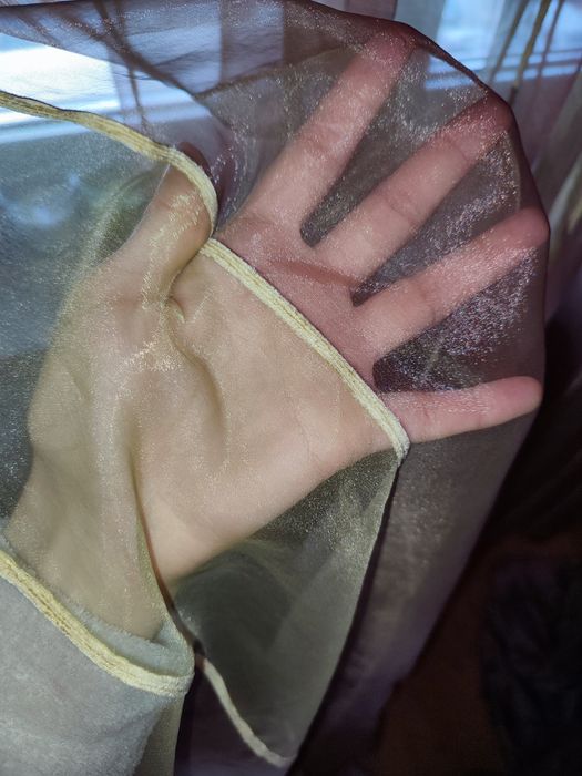 Cortinado fino/transparente