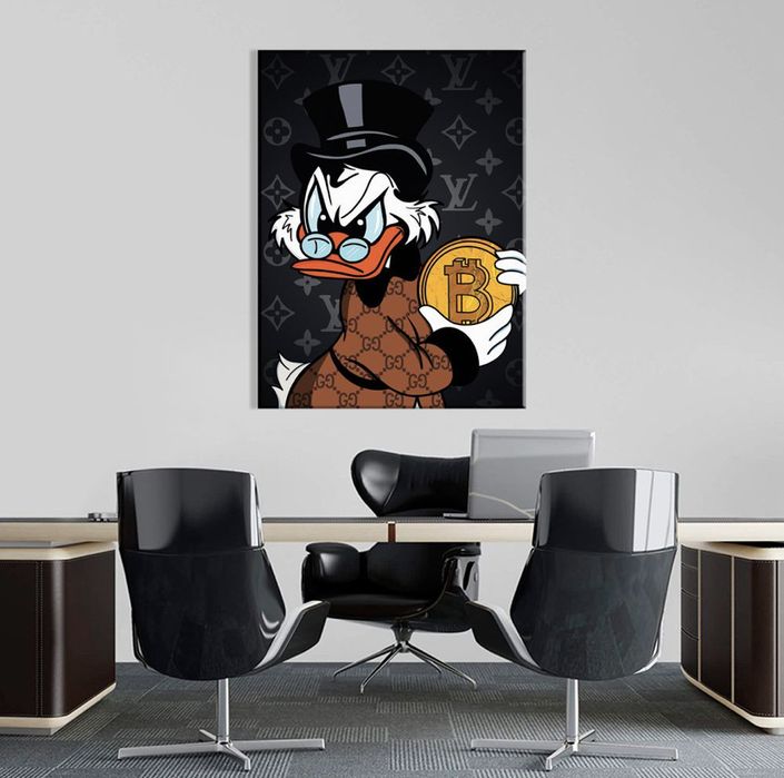 Картина bitcoin Alec Monopoly та інші