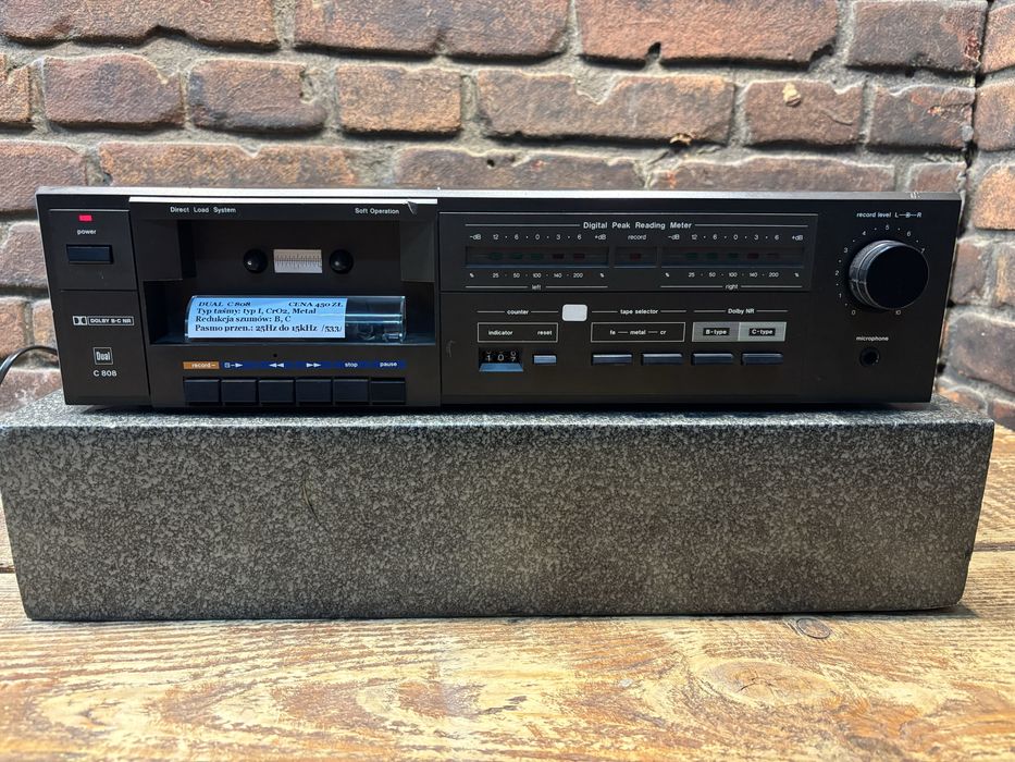Magnetofon DUAL C 808