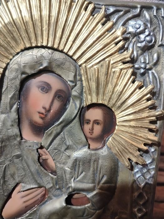 Икона.старовина.Богородица.