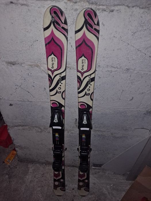 Narty zjazdowe dziewczęce