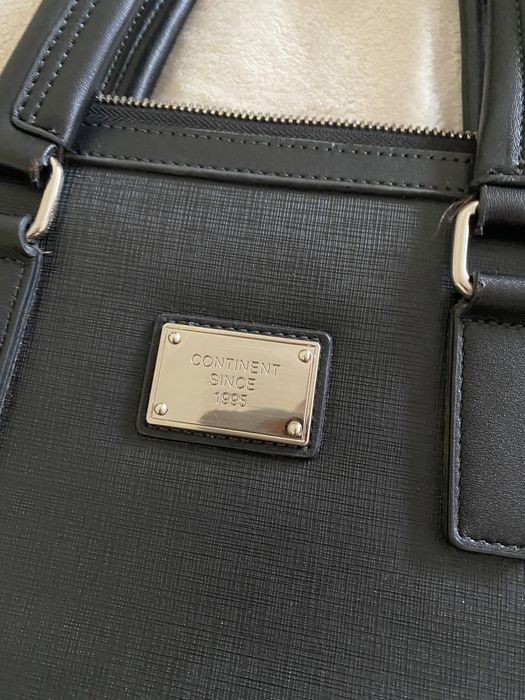 Сумка для ноутбука і документів, шкіряна, 15,6