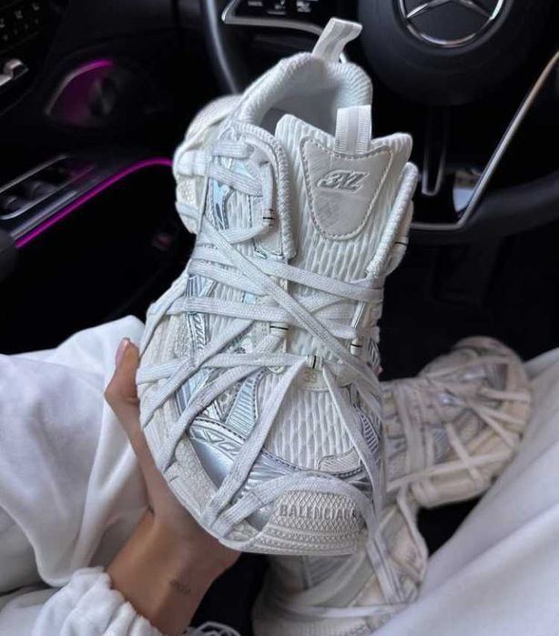 (БЕЗ ПЕРЕДОПЛАТИ)Balenciaga 3XL Extreme Lace баленсіага 3 ікс ель біла