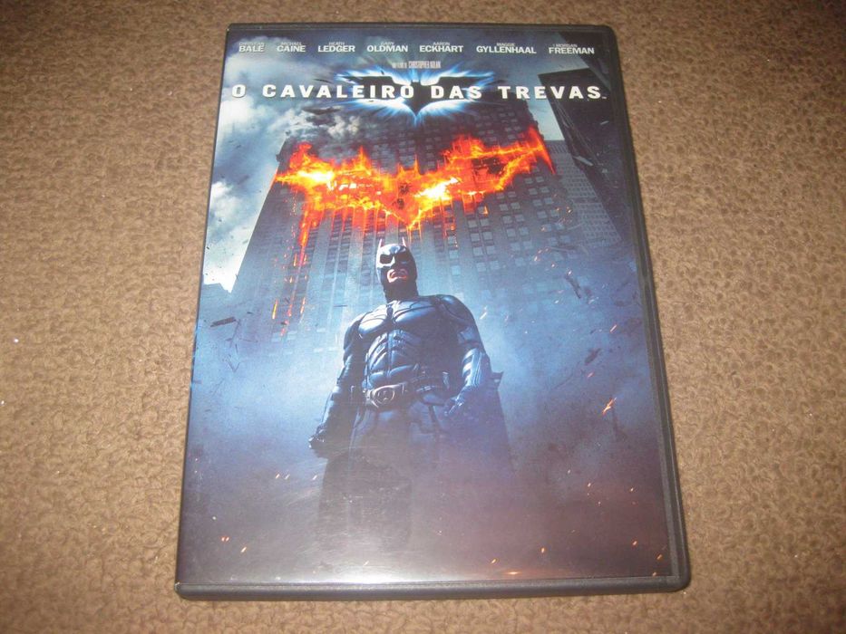 DVD "Batman: O Cavaleiro das Trevas" com Christian Bale