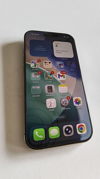 iPhone 16 pro 256GB natural titanium