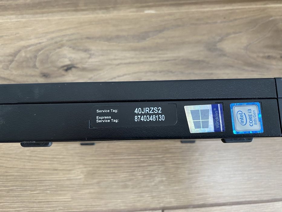 Dell Optiplex 3060 micro i3 8gen 8/128gb