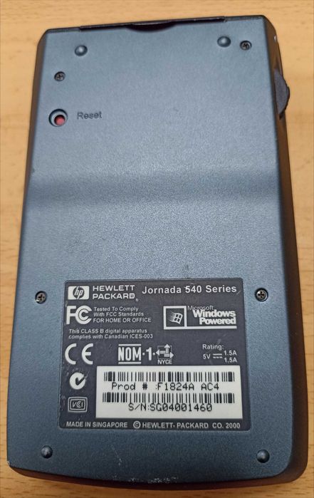 Notebook HP modelo Jornada 540 series