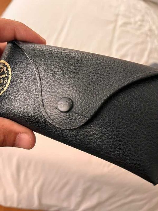 Óculos Ray Ban Aviator pretos Polarizados