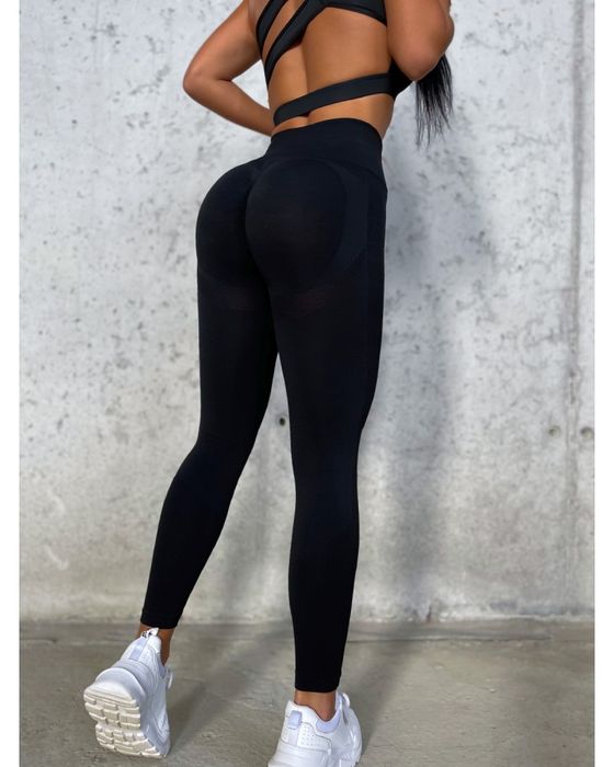 Sportowe legginsy modelujące pośladki push up