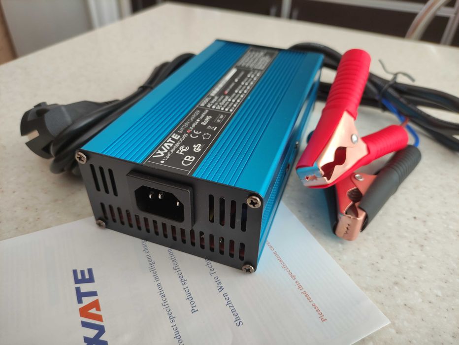 Зарядное WATE 25А, 20А, 15А устройство для LiFePo4, Li-ion, зарядка