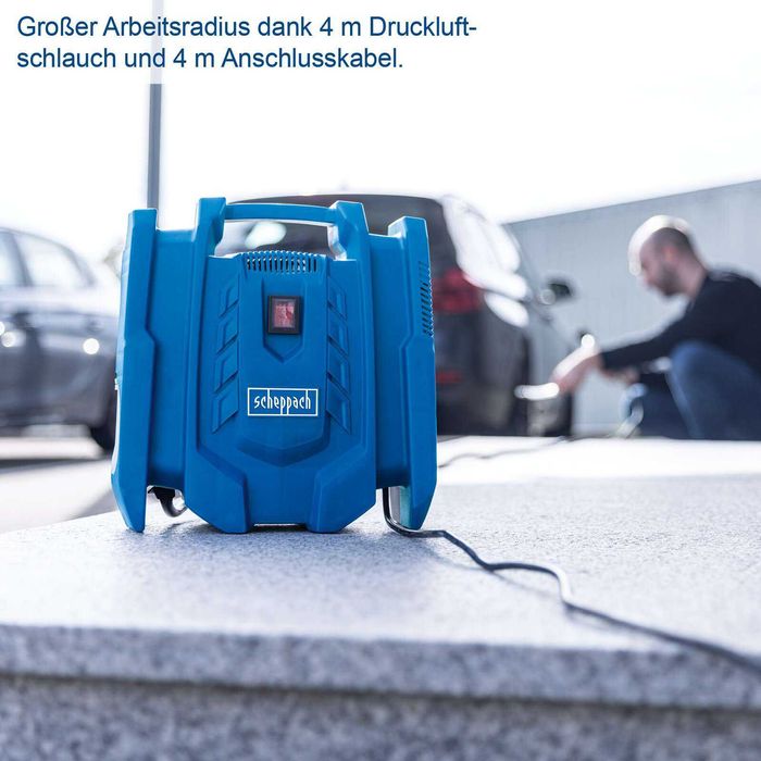 Компресор Airforce 7 Scheppach - 220V | 8 бар