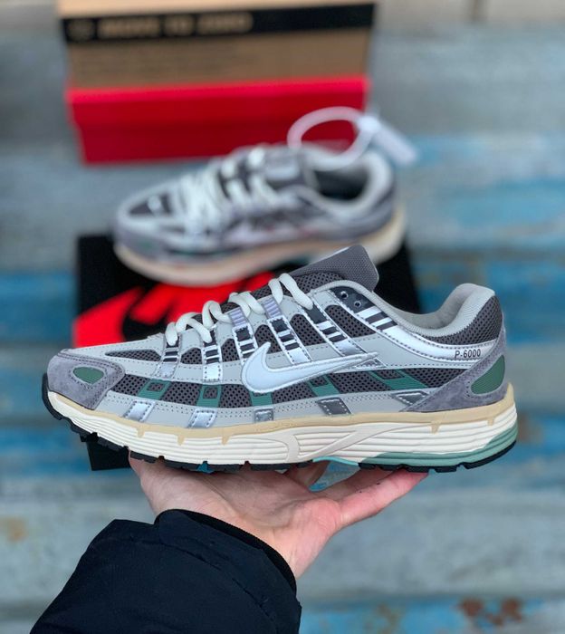 Кросівки Nike P-6000 Black (36 37 38) — чоловічі-жіночі Найк П6000 чорні, ТОП продаж, дихаючі кросівки, весняне-літнє взуття