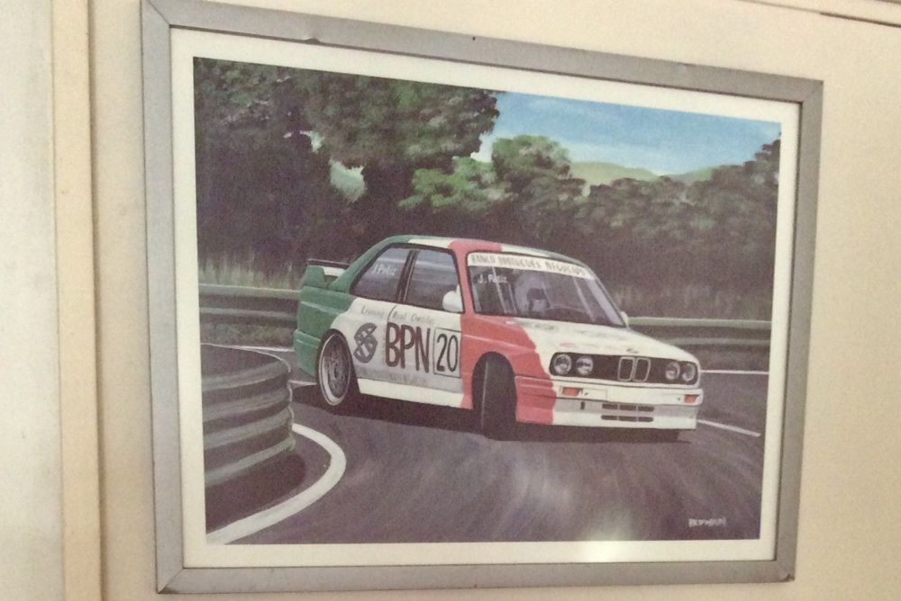 Quadro BMW E30 Jorge Petiz de Redwan Cassamo