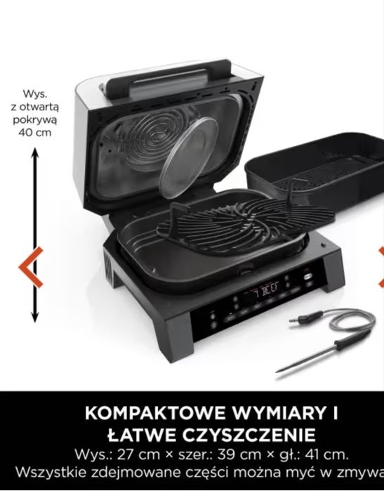 Nowe Ninja 6-w-1 MAX Grill & Air Fryer