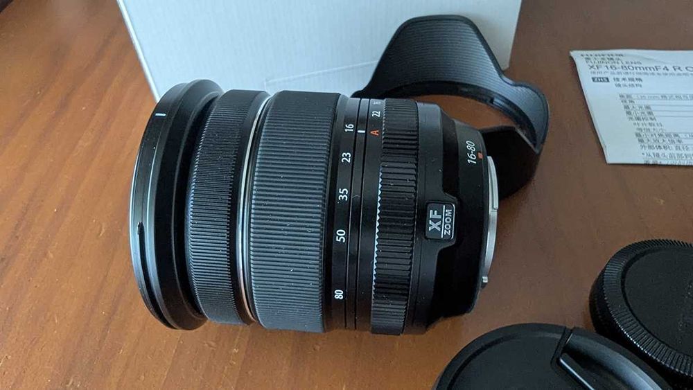 Lente Fujifilm EBC XF 16-80mm F4 R OIS WR - c/Garantia