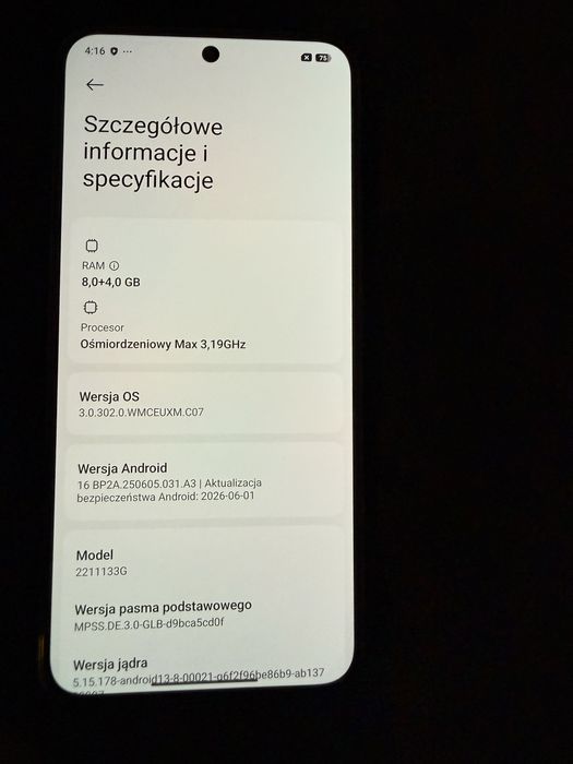 Xiaomi 13 8/256gb, ładowarka 67w, etui spigen