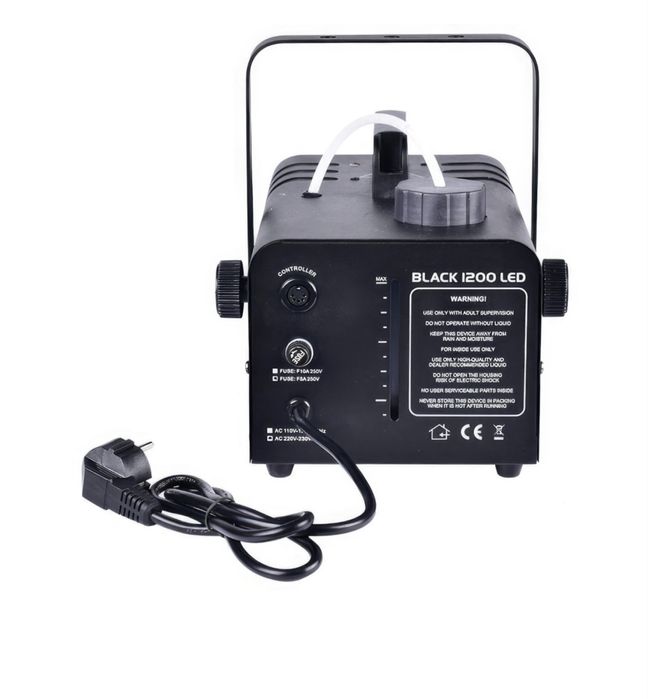 Wytwornica dymu LIGHT4ME Black 1200 LED