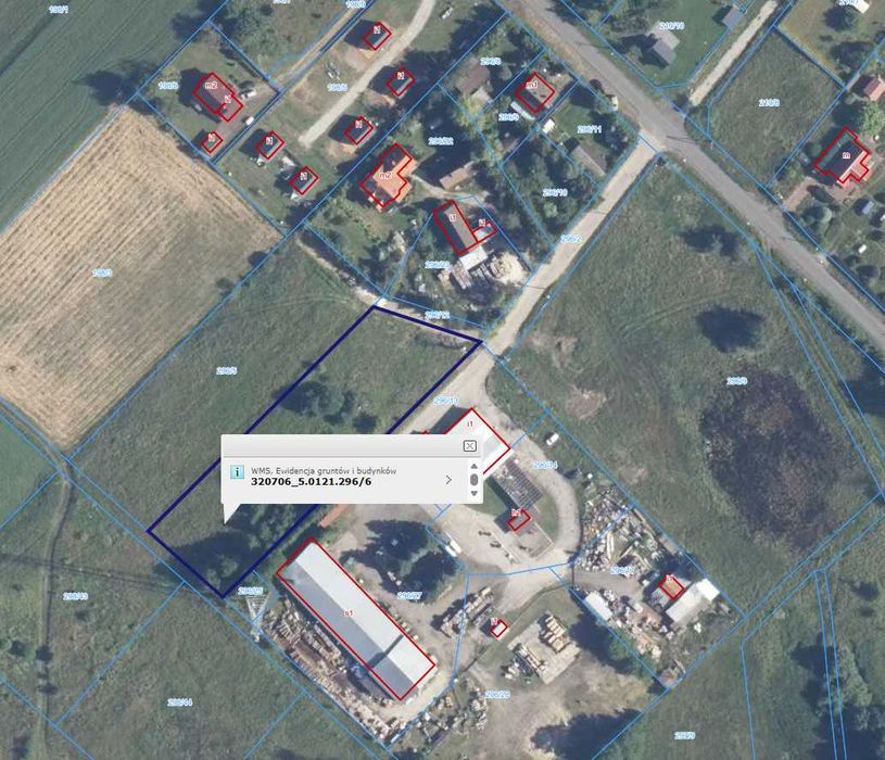 Działka budowlana warunki zabudowy 3252 m² Kołczewo blisko morza