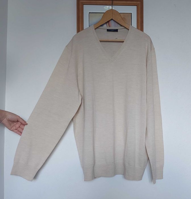 Sweter 100% merino Charles Tyrwhitt