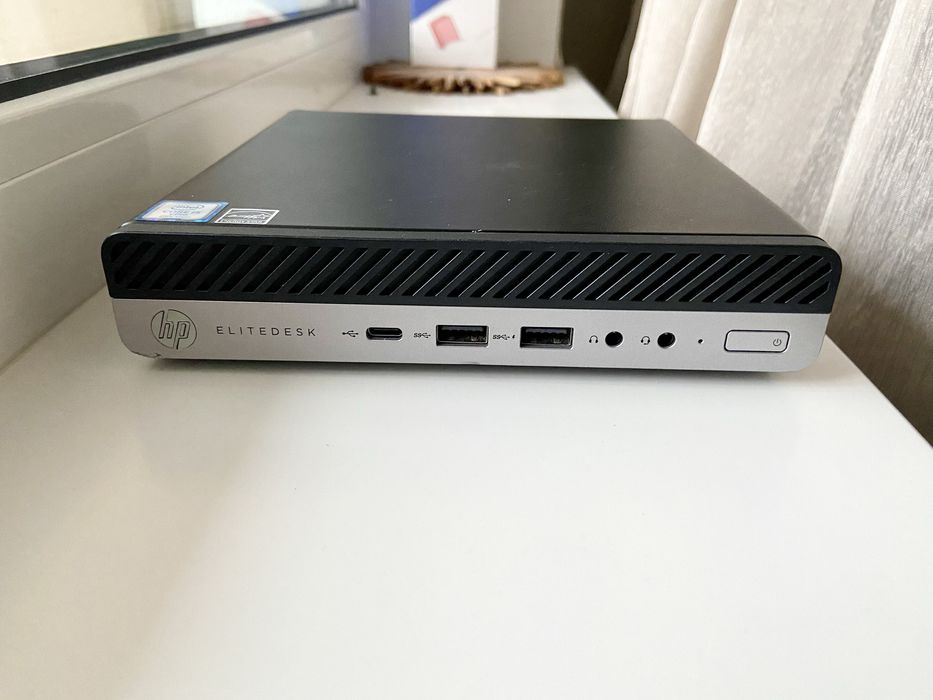 Мини-ПК HP ProDesk 600 G4 i7-8700T 2.4-4,0 ГГц/8GB/Bluetooth/WiFi