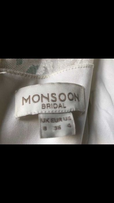 Весільна сукня. Бренд Monsoon. Ручна робота
