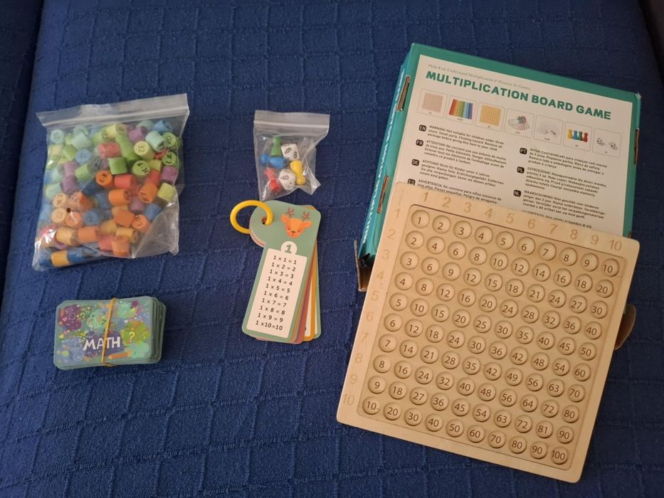 Jogo de Tabuleiro da Multiplicação