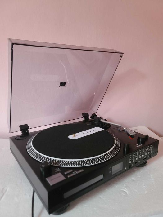 Проигрыватель винила Auna TT 1200 AUX USB CD Кассета