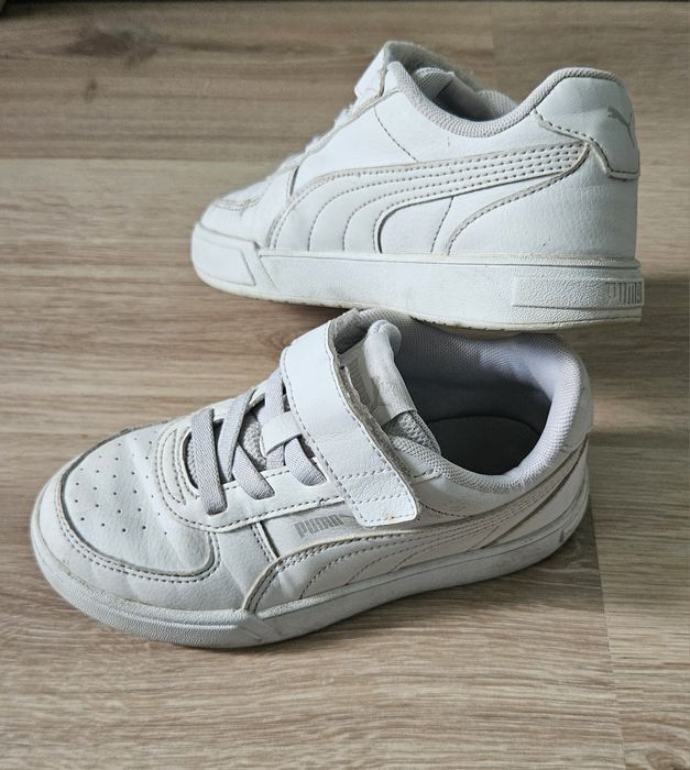 Детские белые кросовки на девочку 32 р Puma