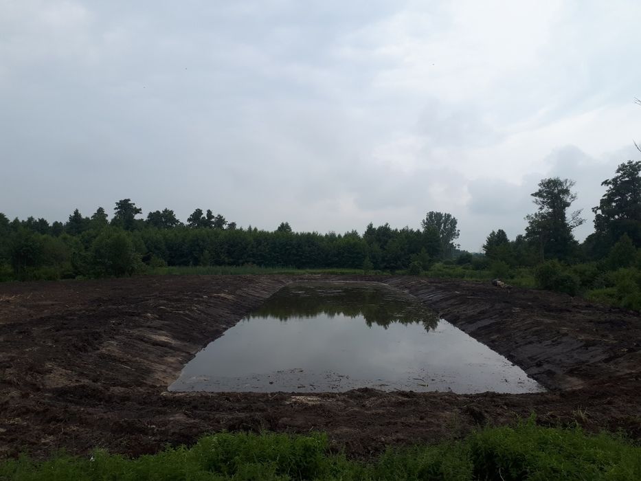 Wykopy Stawów wykopy pod obory.
