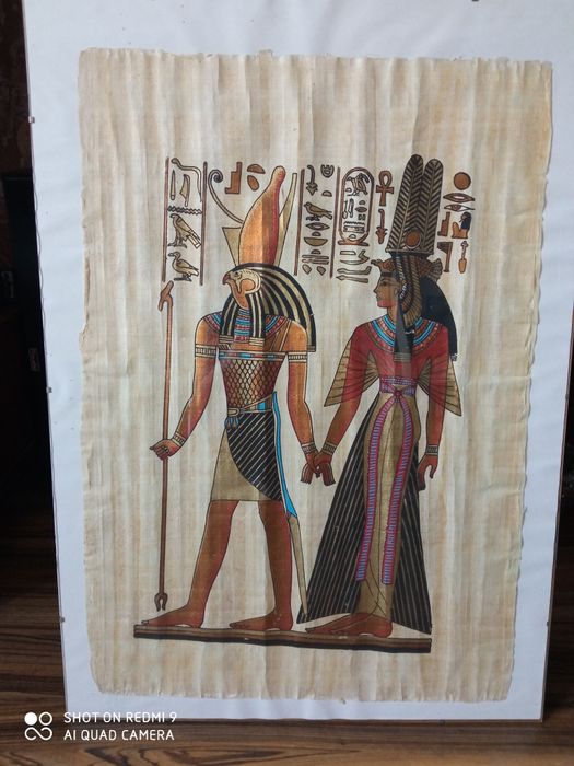 Egipski papirus oryginalny