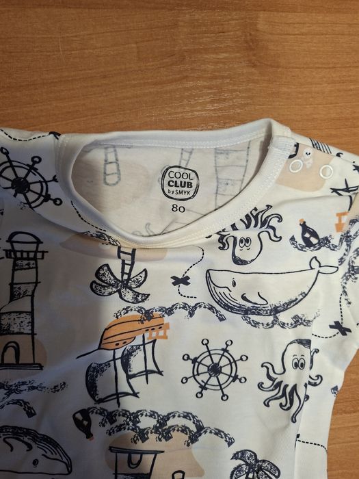 Nowe body niemowlęce rozm.80 smyk