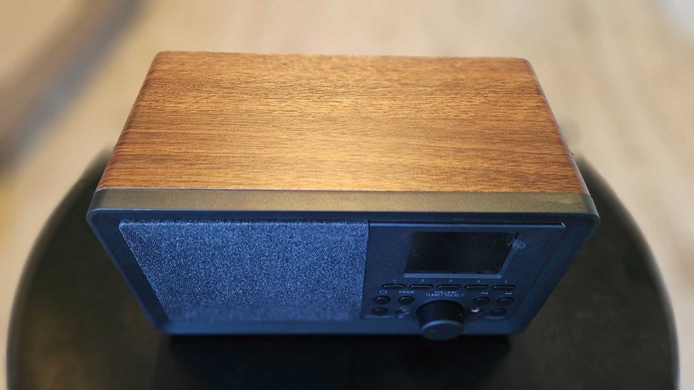 BIAOQINBO DAB Plus radio / DAB+ z Bluetooth FM, radio cyfrowe, retro