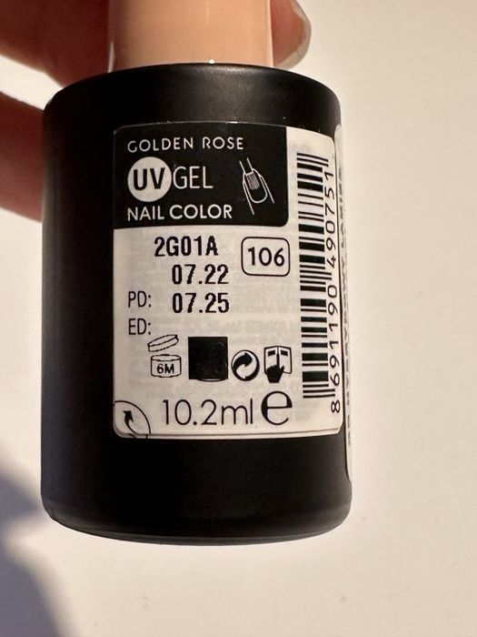 golden rose lakier hybrydowy 106